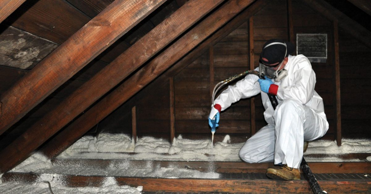 How To Spray Insulation In Attic?